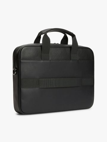 Tommy Hilfiger - Túi Laptop Nam Flap Pocket Pebble Grain Laptop Bag