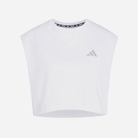 Adidas - Áo Thun Ba Lỗ Chạy Bộ Nữ Run Essential Crop