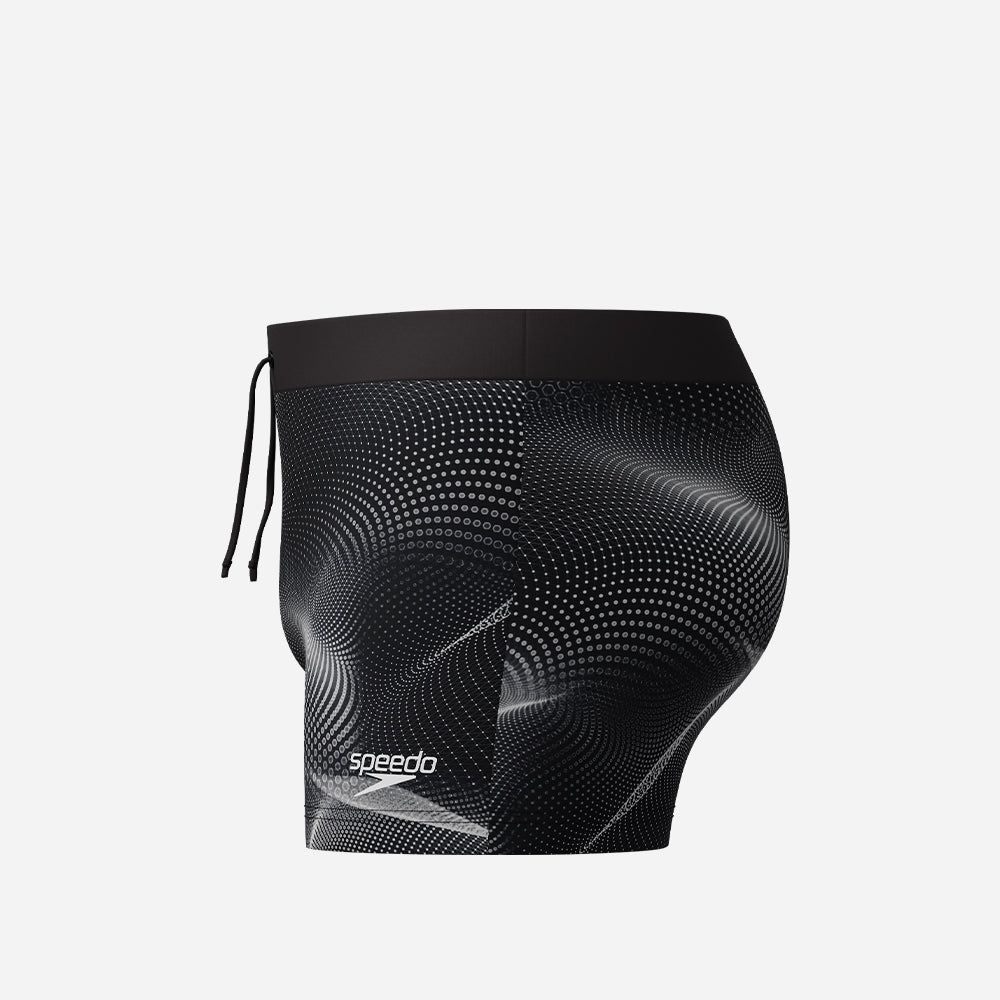 Speedo - Quần bơi nam Valmilton Allover Grey Swimming