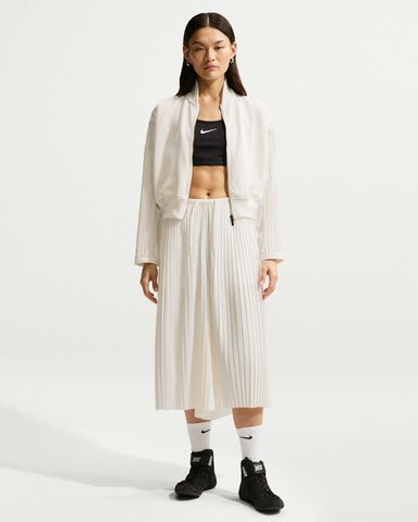 Nike - Áo Khoác Thể Thao Nữ Sportswear Pleated Sleeve Jacket