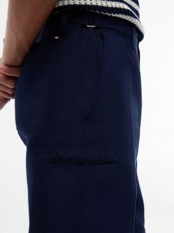 Tommy Hilfiger - Quần Kaki Dài Nam Linen Blend Utility Chinos