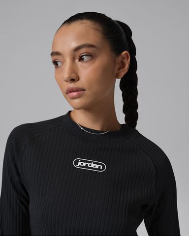 Nike - Áo Tay Dài Thể Thao Nữ Jordan Flight Long Sleeve Top