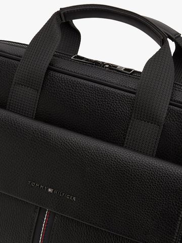 Tommy Hilfiger - Túi Laptop Nam Flap Pocket Pebble Grain Laptop Bag