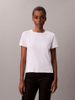 Calvin Klein - Áo thun thời trang nữ Supima Cotton Nano Logo T-Shirt