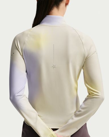 Nike - Áo Khoác Thể Thao Nữ Swift Dri-Fit Full Zip Midlayer All Over Print