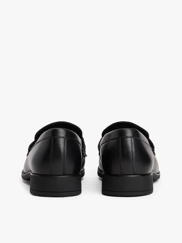 Tommy Hilfiger - Giày tây nữ Leather TH Monogram Chain Loafers