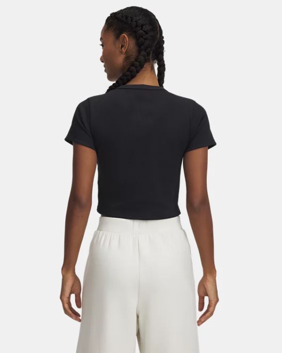 Under Armour - Áo thun nữ Rival Rib Baby Tee Lifestyle