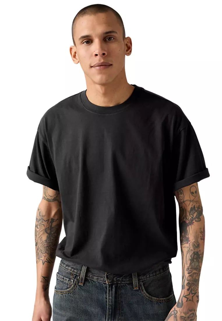Levi's - Áo thun tay ngắn nam Men's Cropped Boxy Tee