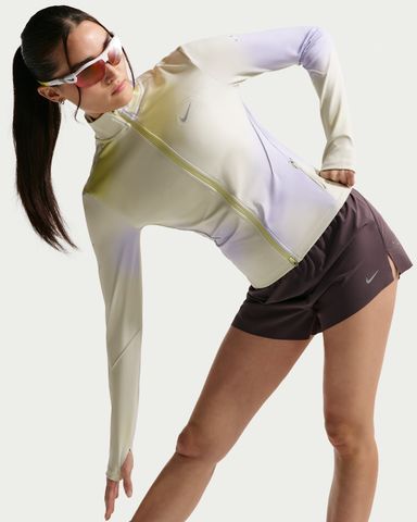 Nike - Áo Khoác Thể Thao Nữ Swift Dri-Fit Full Zip Midlayer All Over Print