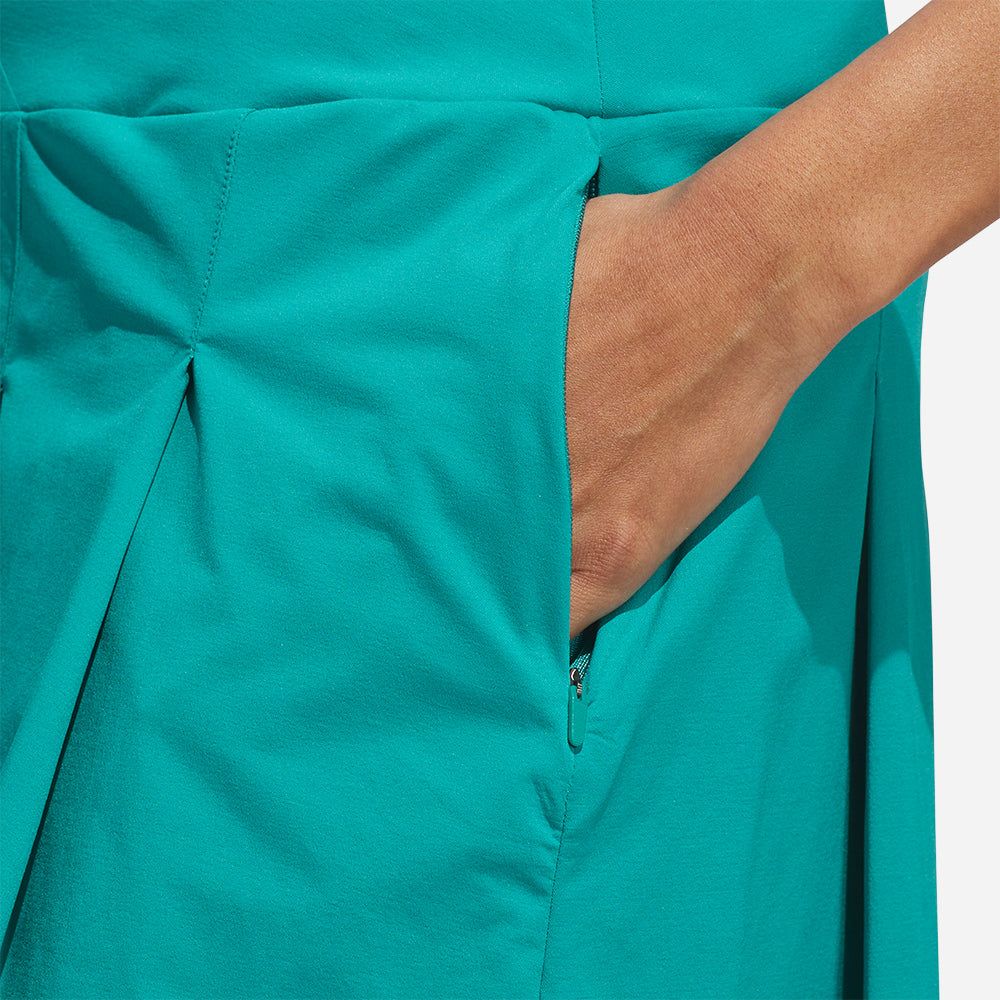 adidas - Váy đánh gôn Nữ Women's Adidas Ultimate365 Tour Pleated Skirtskort - Green