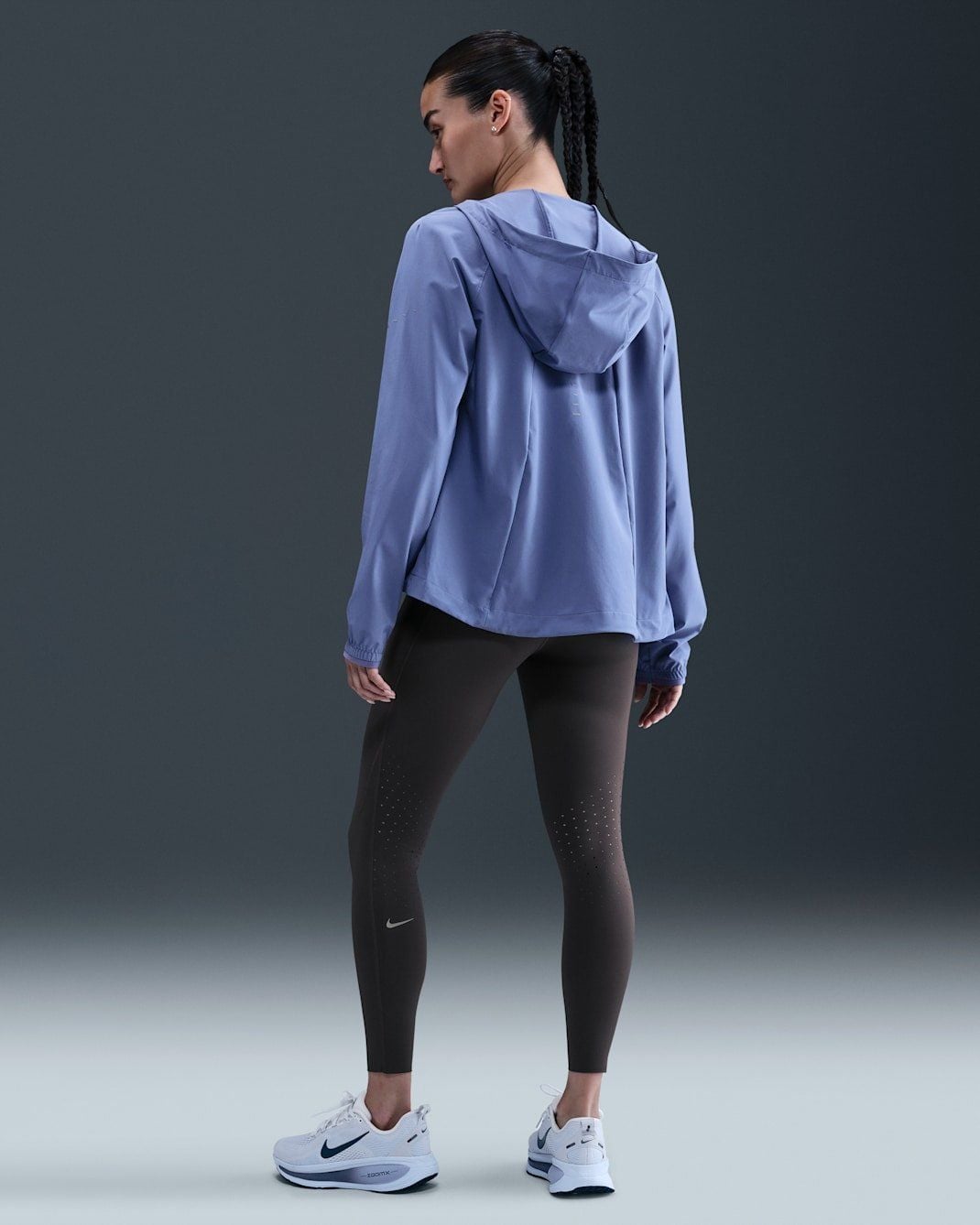 Nike - Quần dài ống bó thể thao Nữ Swift Women's High-Waisted 7/8 Running Leggings with Pockets