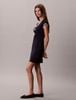 Calvin Klein - Đầm Tay Ngắn Nữ Cotton Stretch Logo T-Shirt Dress
