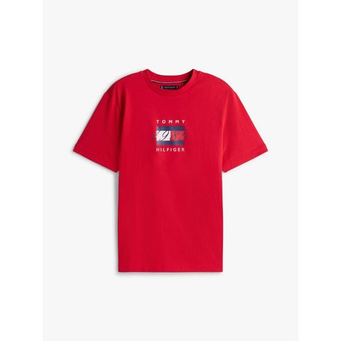 Tommy Hilfiger - Áo thun tay ngắn nam Linear Flag Graphic Tee - 2