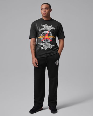 Nike - Áo Tay Ngắn Thể Thao Nam Jordan Michael Jordan Hands Graphic Short Sleeve Crew