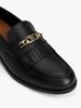 Tommy Hilfiger - Giày tây nữ Leather TH Monogram Chain Loafers