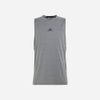 adidas - Áo thun ba lỗ Nam Men's Adidas Designed For Training Tank Top - Gray