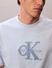 Calvin Klein - Áo Thun Tay Ngắn Nam Relaxed Logo Appliqué T-shirt