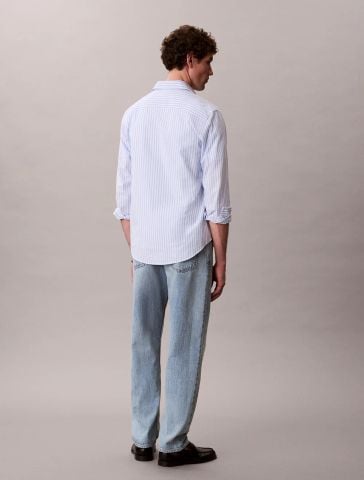 Calvin Klein - Quần Jean Dài Nam 90s Taper Driftwood Blue Jean