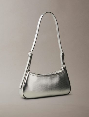 Calvin Klein - Túi xách Nữ Ck Monogram Metallic Small Shoulder Bag