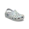 Crocs - Giày Trẻ Em Classic Glow Paint Splatter Clog K Atmosphere Multi