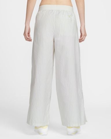 Nike - Quần Dài Thể Thao Nữ Sportswear Chill Poplin Loose Mid-Rise Woven Striped Trousers
