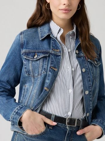 Levi's - Áo Khoác Jean Nữ Slim Original Jacket