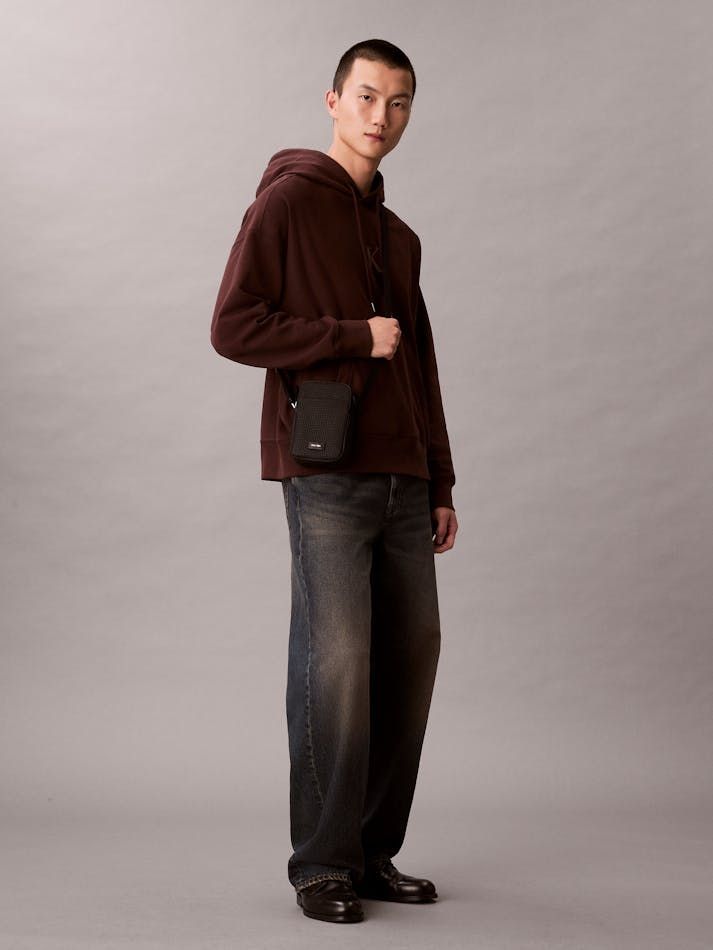 Calvin Klein - Túi đeo chéo nam CK Woven Reporter Bag