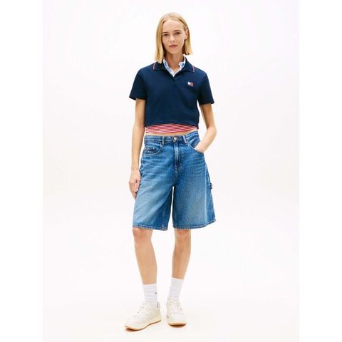 Tommy Hilfiger - Áo Thun Có Cổ Nữ TH CRP Badge Slim Polo