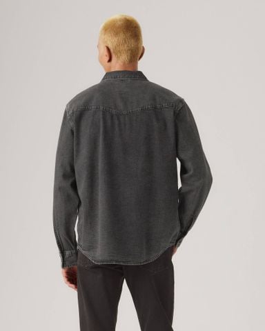 Levi's - Áo sơ mi tay dài nam Relaxed Fit Western Shirt - Black