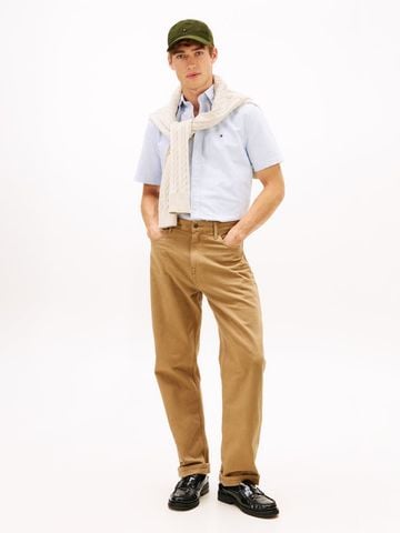 Tommy Hilfiger - Áo sơ mi tay ngắn nam Heritage Oxford Stripe Shirt - 4