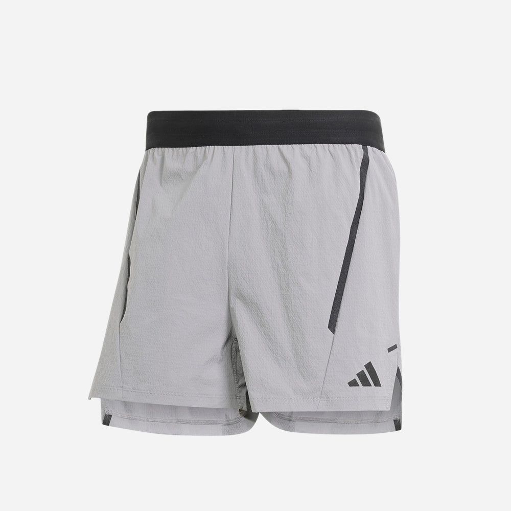 adidas - Quần ngắn thể thao Nam Men's Adidas D4T Pro Series Adistrong Workout Shorts - Gray