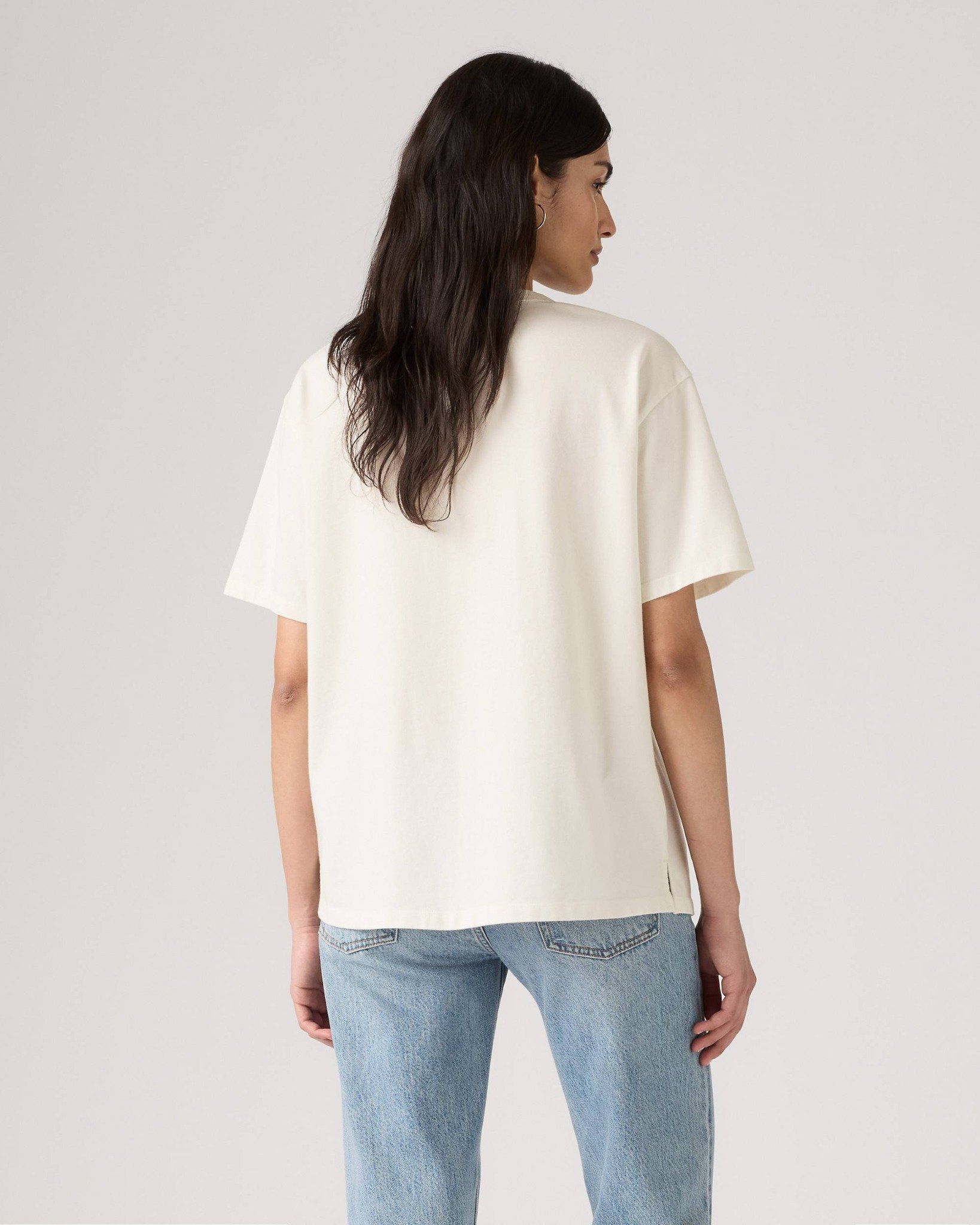 Levi's - Áo thun tay ngắn nữ Graphic Tabor Tee - White