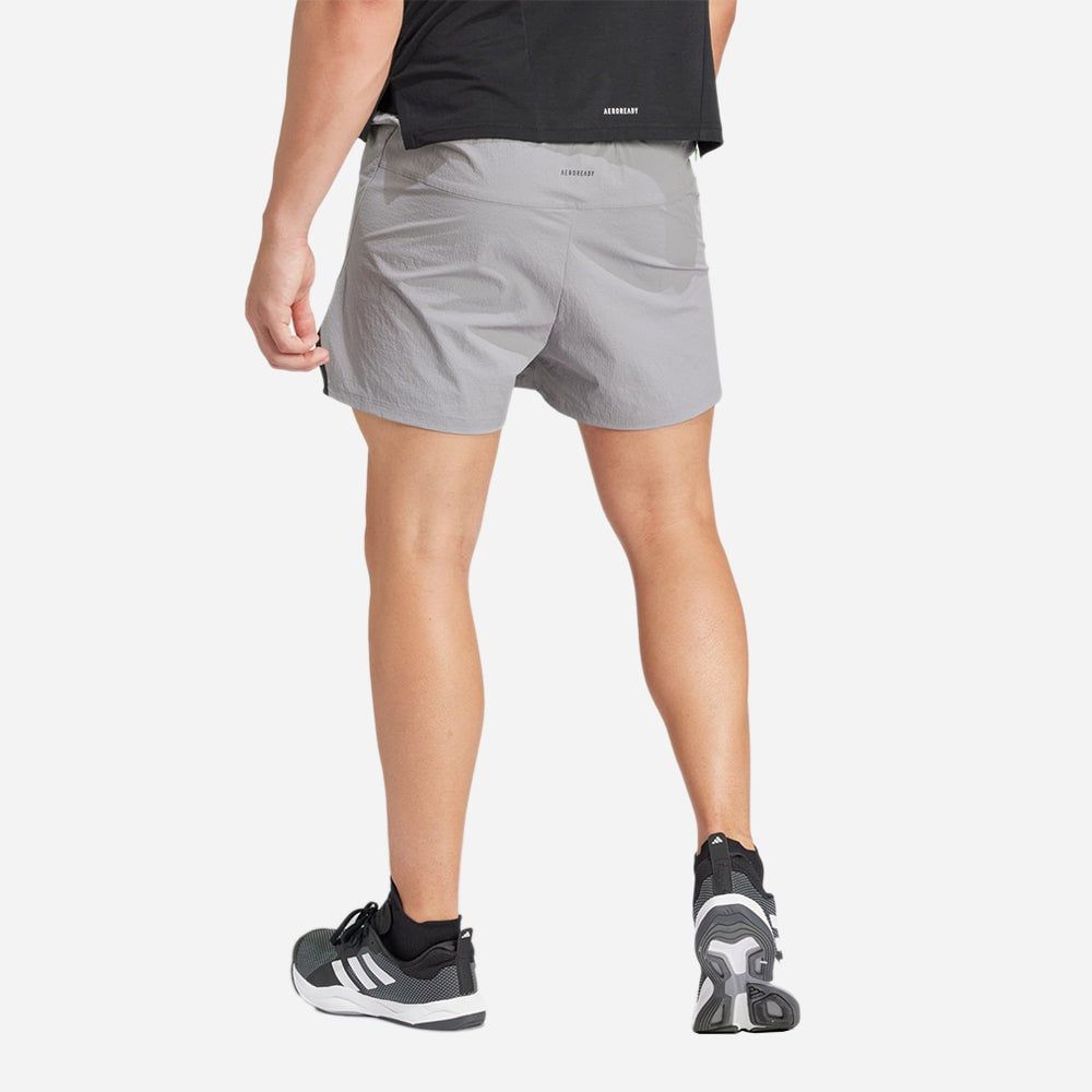 adidas - Quần ngắn thể thao Nam Men's Adidas D4T Pro Series Adistrong Workout Shorts - Gray