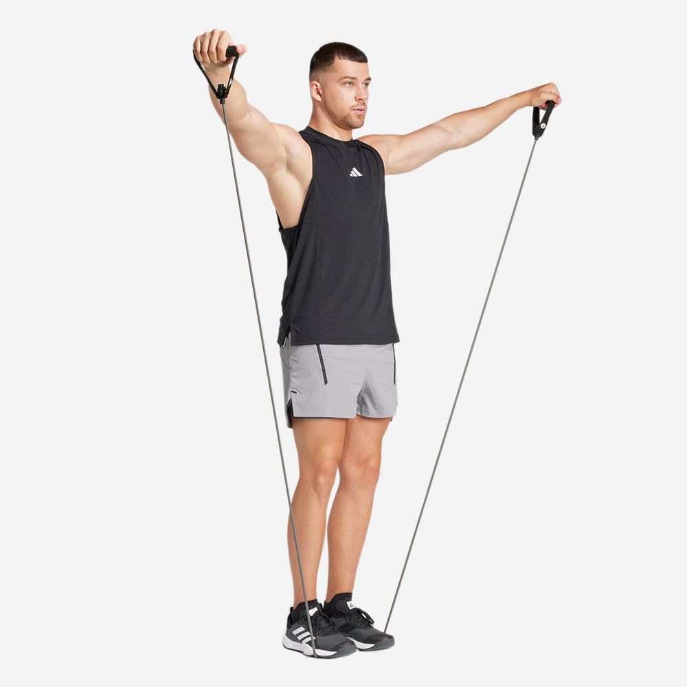 adidas - Quần ngắn thể thao Nam Men's Adidas D4T Pro Series Adistrong Workout Shorts - Gray