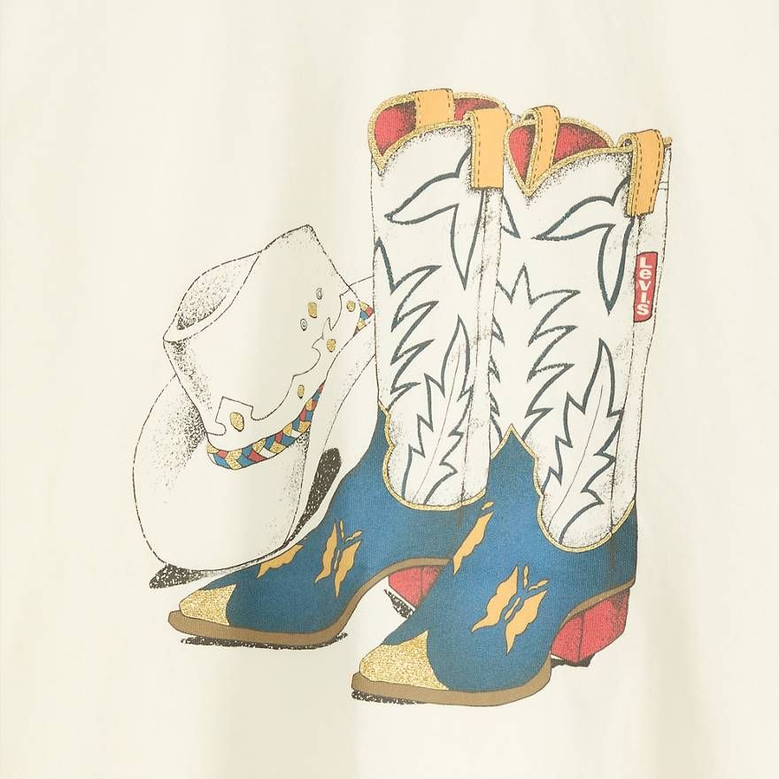 Levi's - Áo thun tay ngắn nữ Graphic Tabor Tee - White