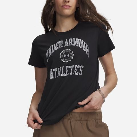 Under Armour - Áo Thun Tay Ngắn Nữ Athletics Arch SS - 2