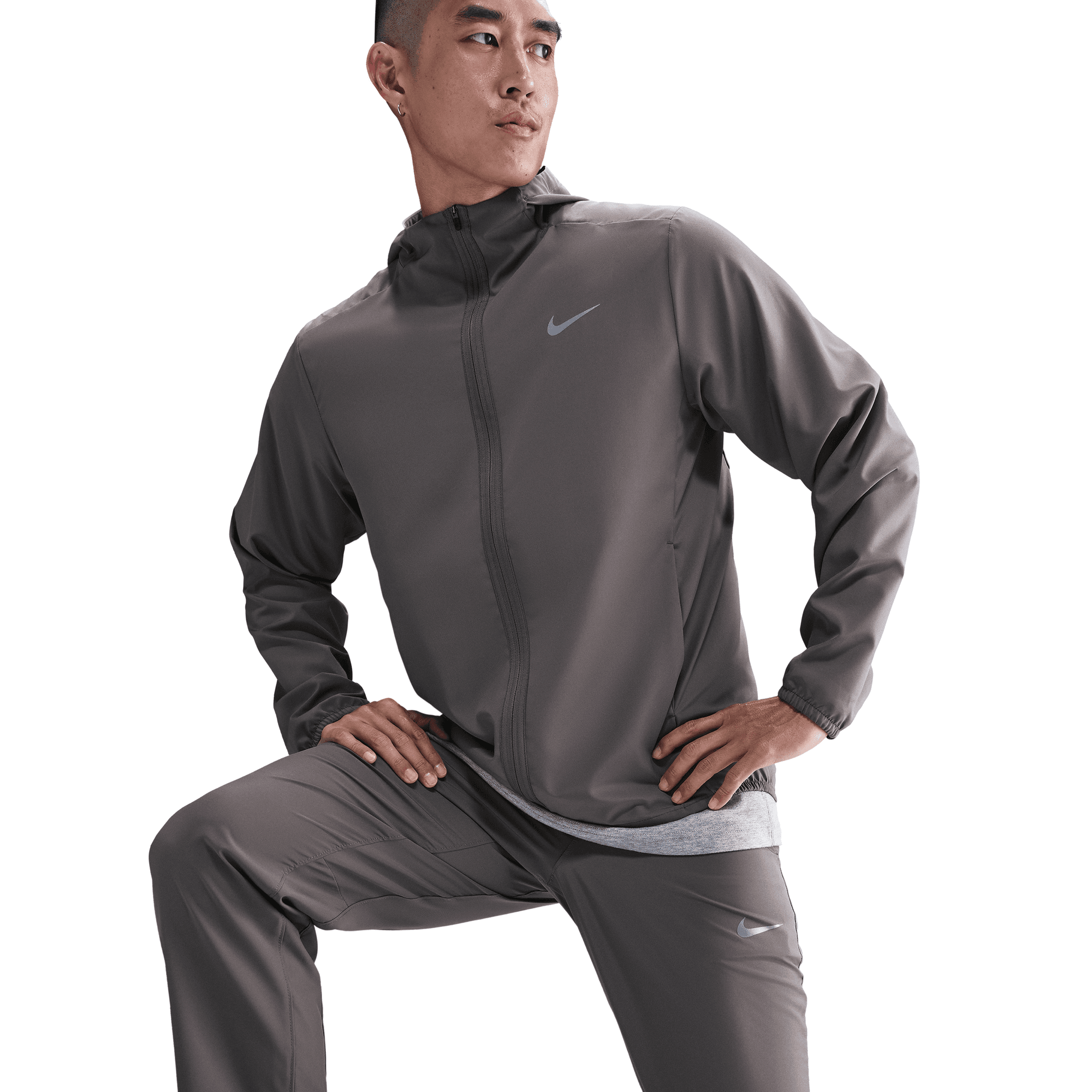 Nike - Áo khoác thể thao Nam Nike Form Men's Dri-FIT Hooded Versatile Jacket