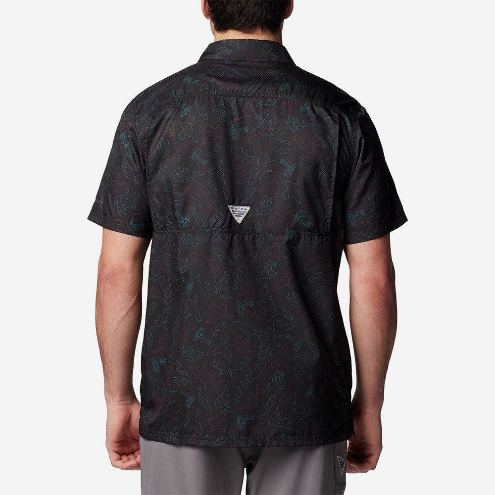 Columbia - Áo sơ mi tay ngắn thể thao nam Super Slack Tide™ Camp Outdoor