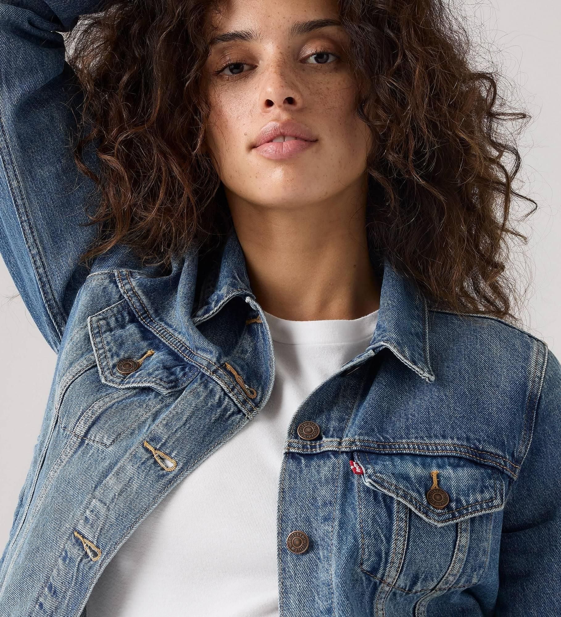 Levi's - Áo khoác jeans nữ The Original Trucker Jacket