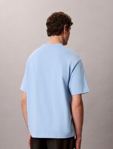 Calvin Klein - Áo Thun Tay Ngắn Nam Standard Logo Relaxed Tee