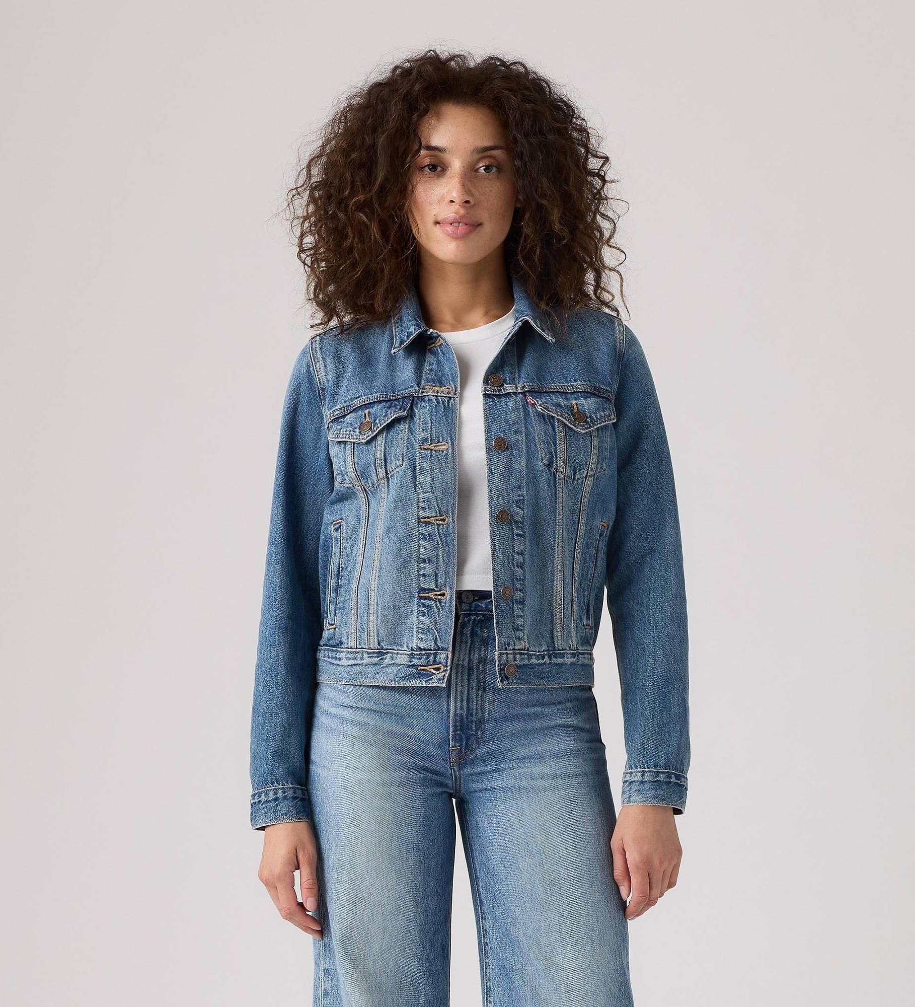 Levi's - Áo khoác jeans nữ The Original Trucker Jacket