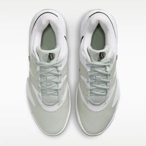 Nike - Giày Quần Vợt Tennis Nam Court Lite 4 Light Silver Steam Black