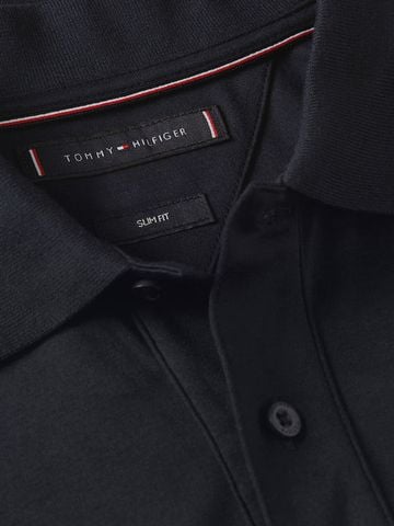 Tommy Hilfiger - Áo thun có cổ polo tay ngắn nam Liquid Cuff Slim Polo