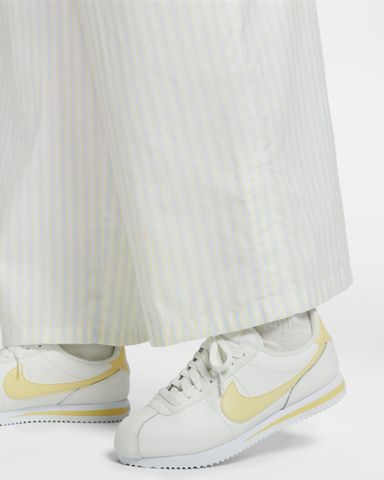 Nike - Quần Dài Thể Thao Nữ Sportswear Chill Poplin Loose Mid-Rise Woven Striped Trousers