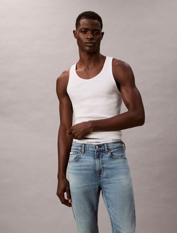 Calvin Klein - Quần jeans ống ôm nam Slim Tapered Jeans