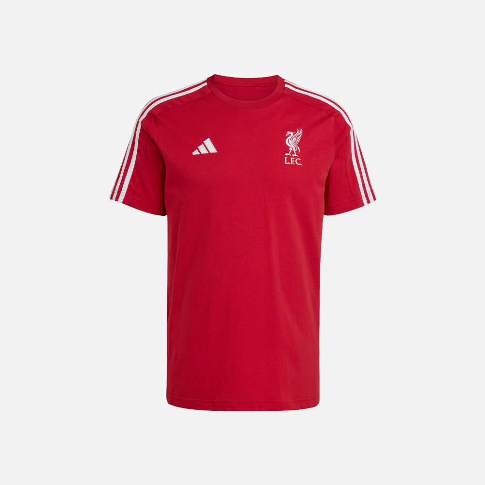 adidas - Áo thun đá banh Nam Men's Adidas Liverpool Dna T-Shirt - Red