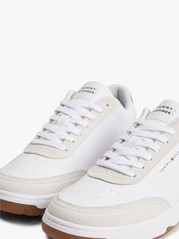 Tommy Hilfiger - Giày Thể Thao Nam Mixed Texture Leather Basketball Trainers - 4