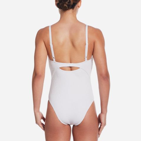 Nike - Đồ Bơi Một Mảnh Nữ One Piece V-Neck