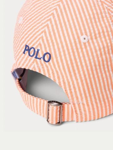 Ralph Lauren - Nón Lưỡi Trai Nam Seersucker Ball Cap