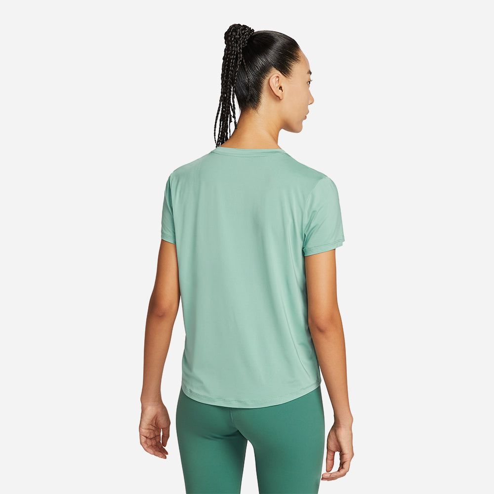 Nike - Áo thun tay ngắn tập luyện Nữ Women's Nike One Classic Dri-Fit Short-Sleeve T-Shirt - Green